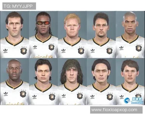 足球明星脸型图解析与球员风格的完美结合探索